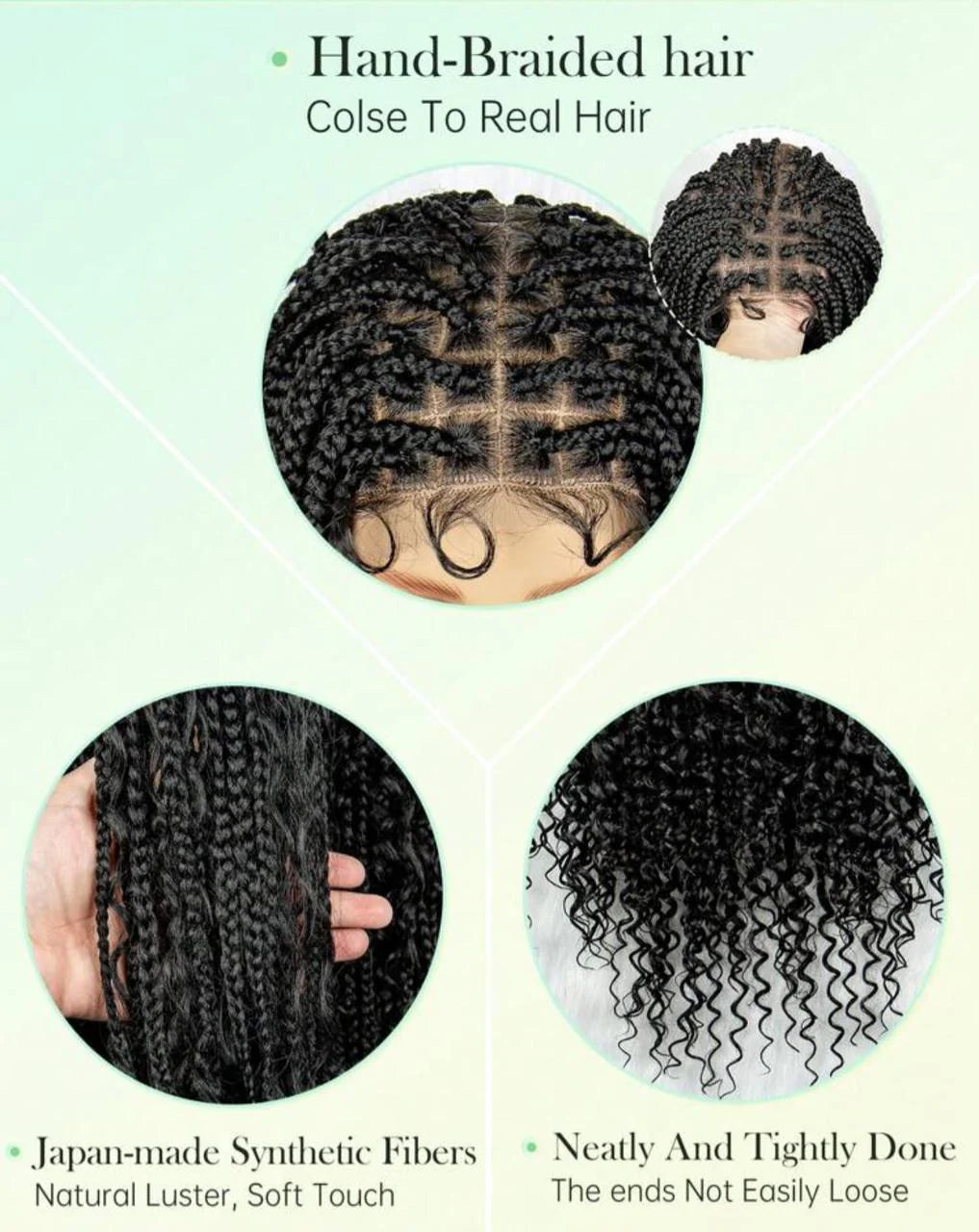 30” Goddess braided Wig