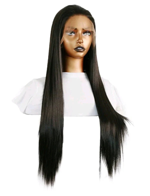 24“ Lace Front Wig(human blend)